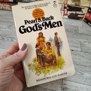 GODS MEN‎ Pearl S Buck 1953 Pocket Books 8th Printing Paperback